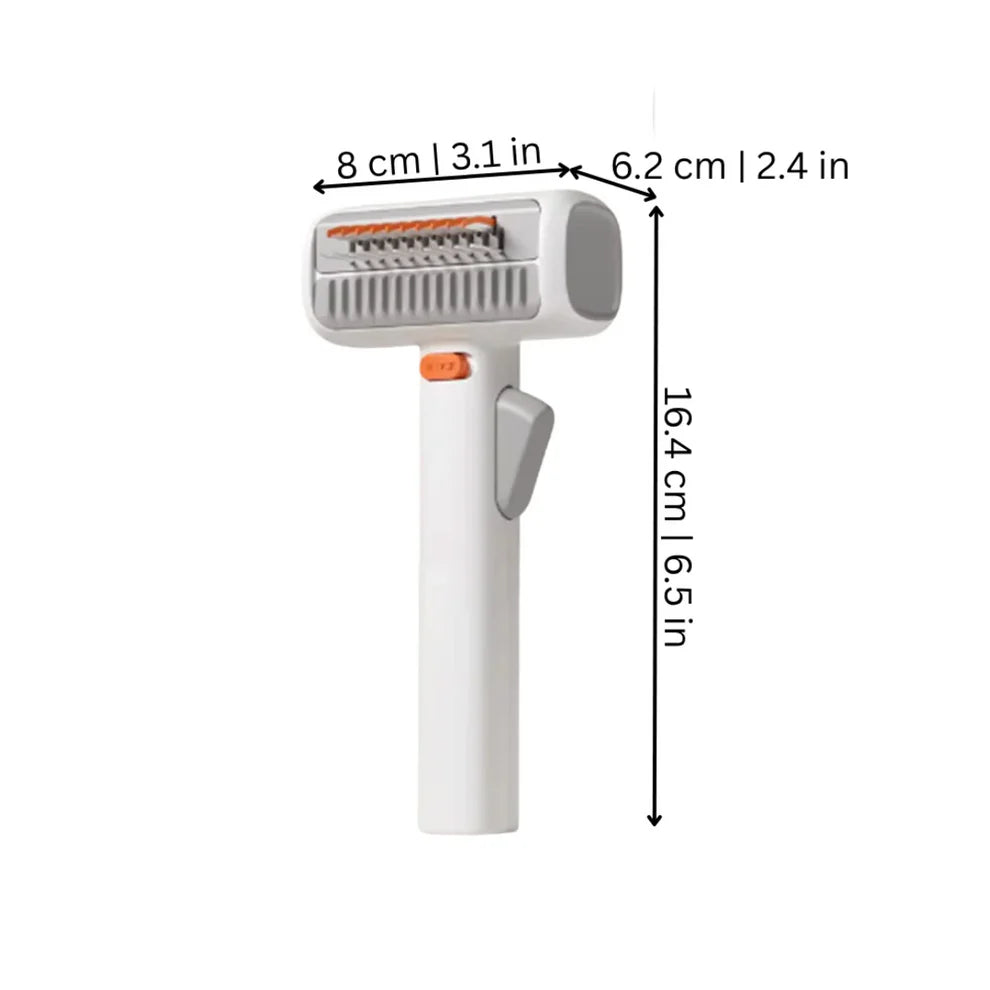 Self Cleaning Cat Grooming Brush with Release Button