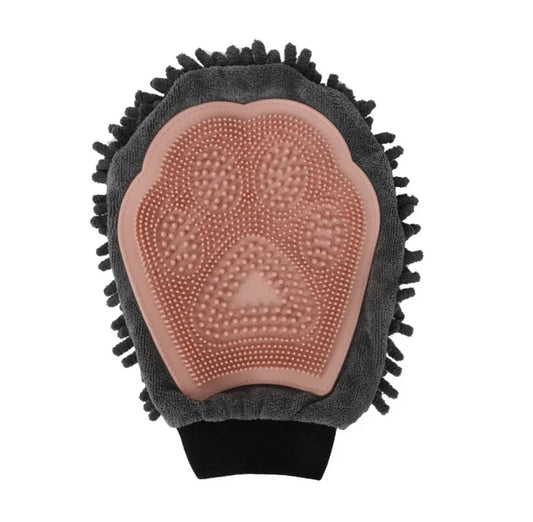 Soft Silicone Cat Grooming & Bathing Glove