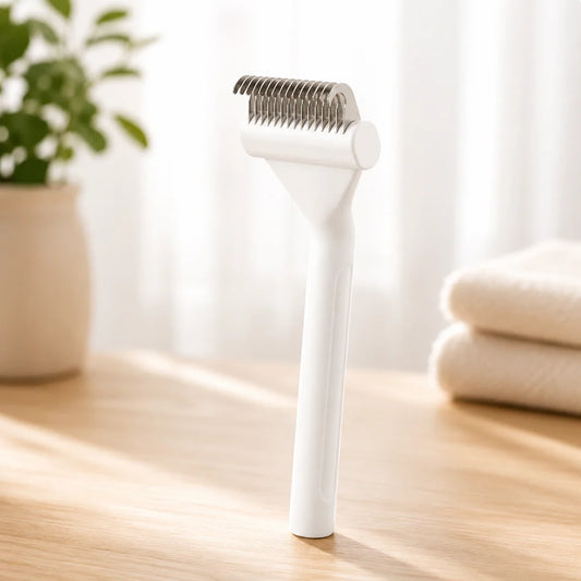 Curved Tooth Cat Dematting & Detangling Comb